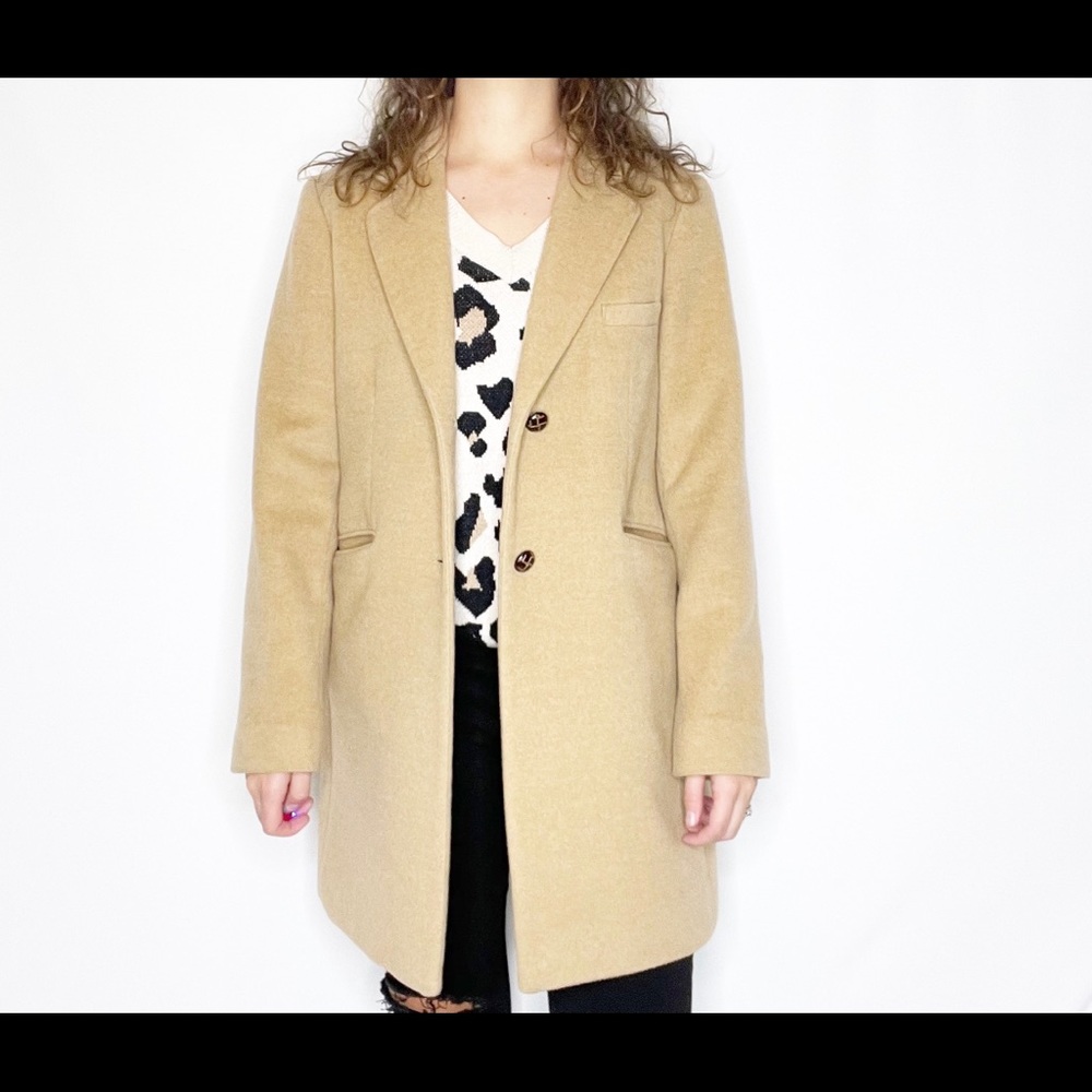 JONATHAN MICHAEL | Wool Trench Coat Size 10